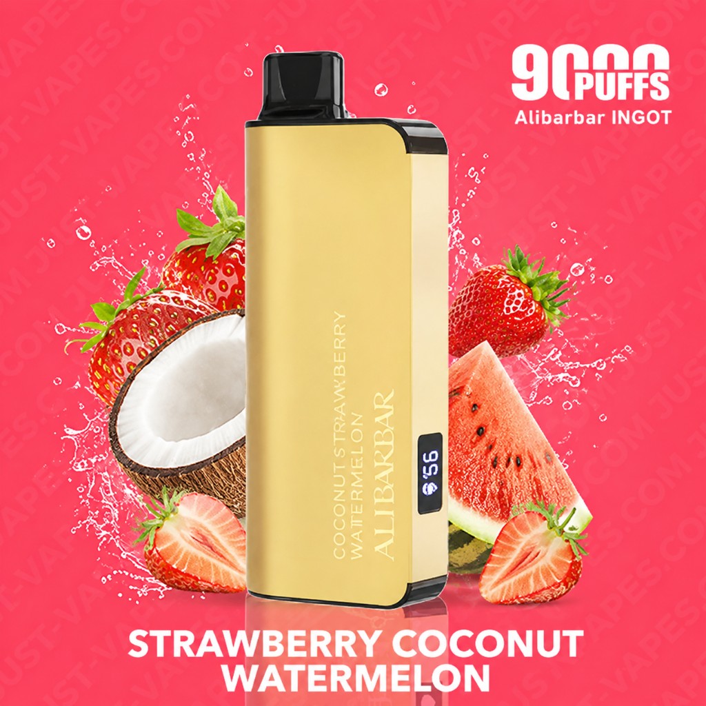 Alibarbar Ingot 9000 Strawberry Coconut Watermelon